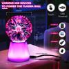 5v Plasma Sphere Ambient Light USB Charging Touch Sensitive Static Ball Lamp Colorful Night Light Desktop Bedroom Decoration