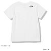 The North Face Short Sleeve Pocket Size NTJ32265 Tee, Kids', White, 120,