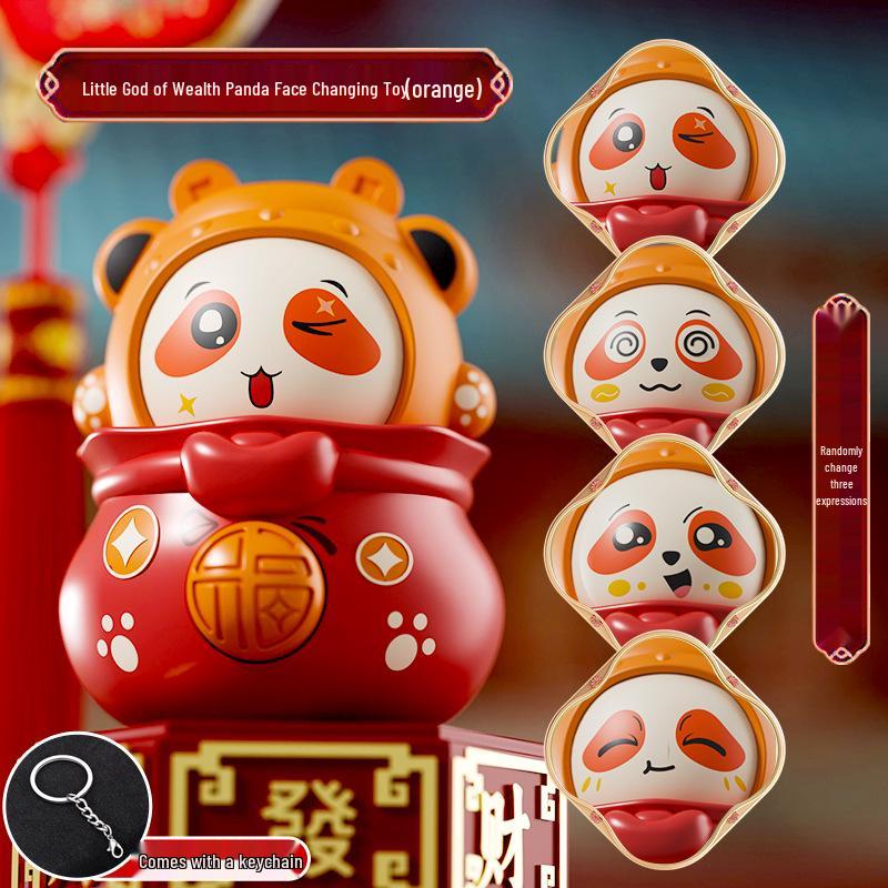 Douyin New Year Sichuan Opera Face-Changing Doll: Creative Peking Opera Mask Toy Gift
