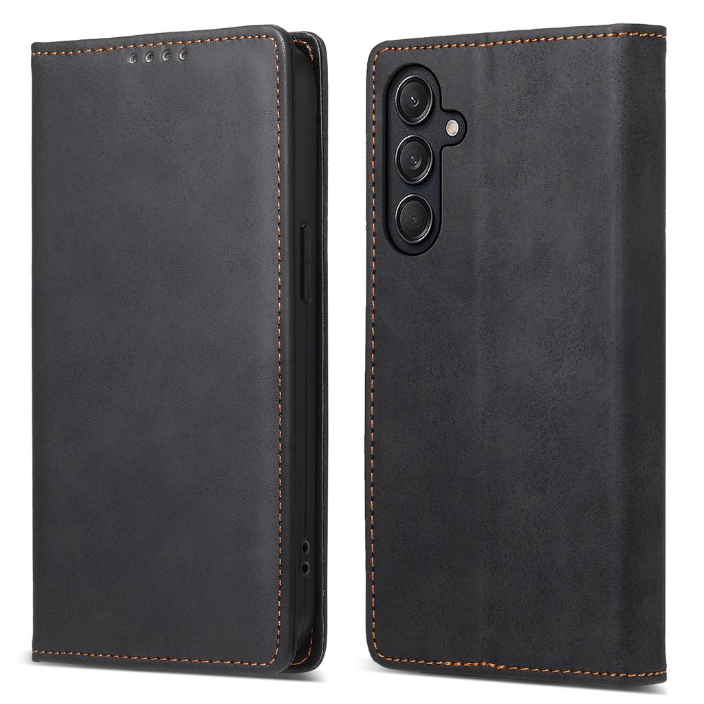 DF-05 For Samsung Galaxy M55 5G/C55 5G/F55 5G Case RFID Blocking Magnetic Closure Leather Phone Cover