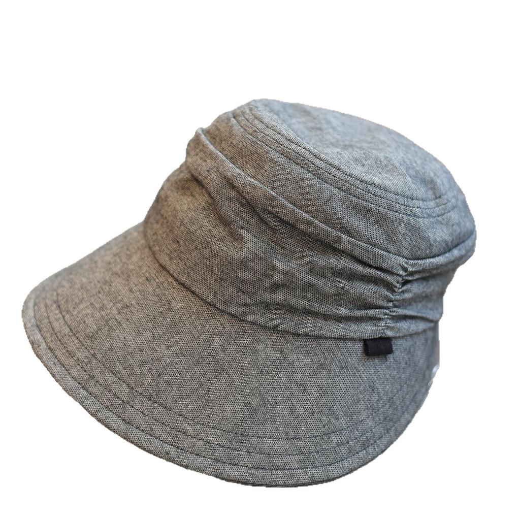 Pleated sense retro duck tongue bucket hat spring and summer casual fashion show face small sunshade travel cloth hat