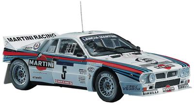 Hasegawa Lancia 037 Rally 1984 Tour De Corse Rally Winner Plastic Model CR30 1/24