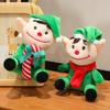 Santa Plush Christmas Toys Elk Dolls Snowman Elf Decoration Christmas Gifts