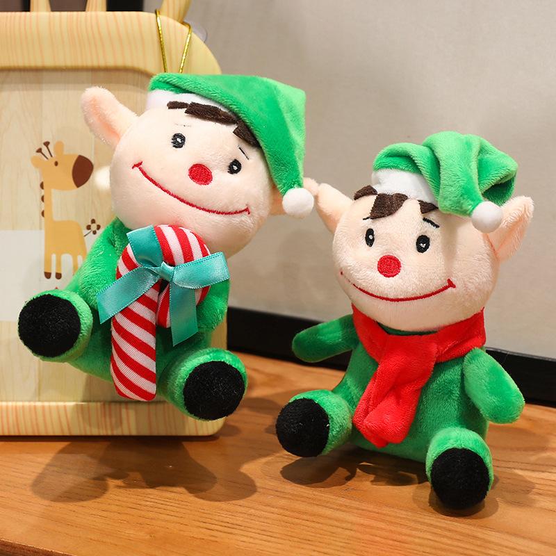 Santa Plush Christmas Toys Elk Dolls Snowman Elf Decoration Christmas Gifts