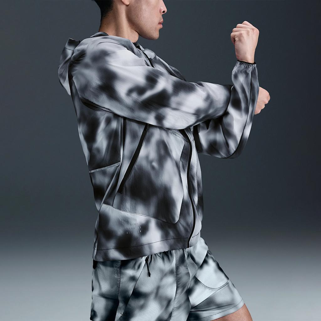 Nike Ultraviolet Protection Comfortable Running Jacket Men Jackets Black HJ4143-010