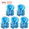 1-5PCS Inflatable Life Vest for Kids Swimming Floatie Toddler PVC Buoyancy Vest Children‘s Swim Jacket for Pool  Beach Safety