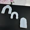Arch Shaped Silicone Mold Handmade Scented Candle Table Ornament Mould Non-stick