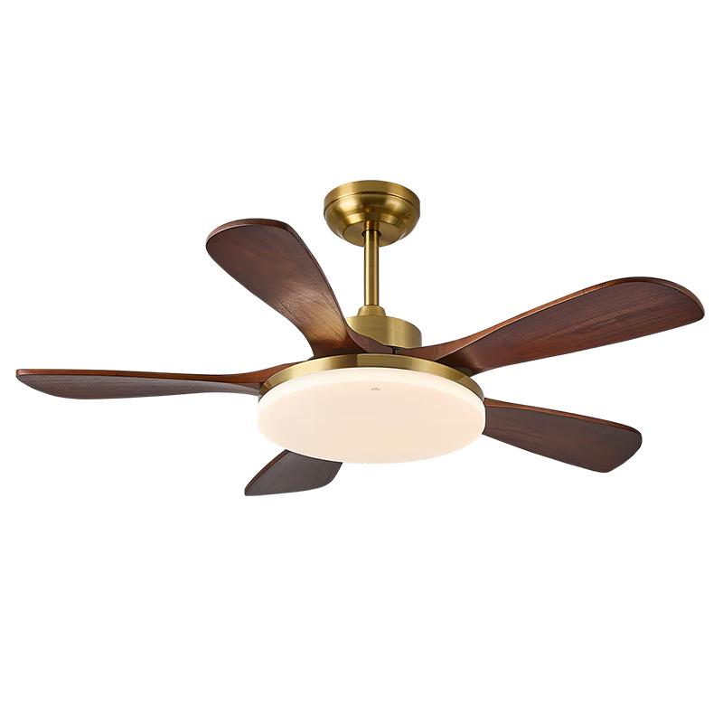 NVC LED Vintage Style Ceiling Fan with Light