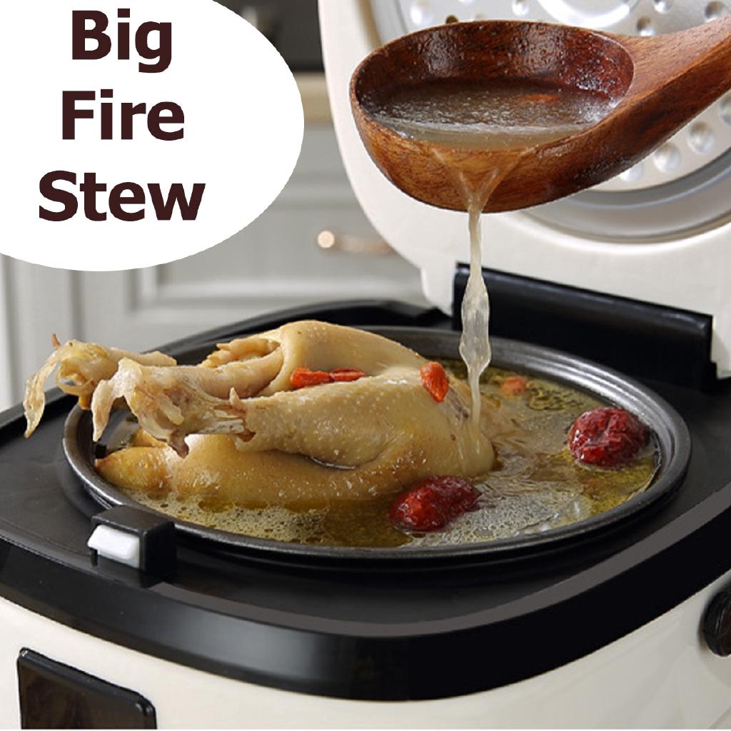 New 220V 400W 2.5L Electric Rice Cooker Machine Multifunction Cooking Steamer Smart Automatic 5 layer Non-Stick