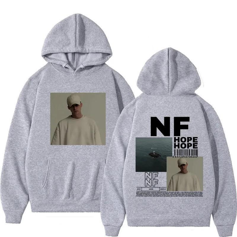 

Худі з двостороннім принтом Rapper NF Album Hope XXXL