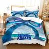 Ruby Gillman Cartoon Duvet Cover Pillowcase Print Girl Bedding Set For Kids Adults Single Double King Large Size