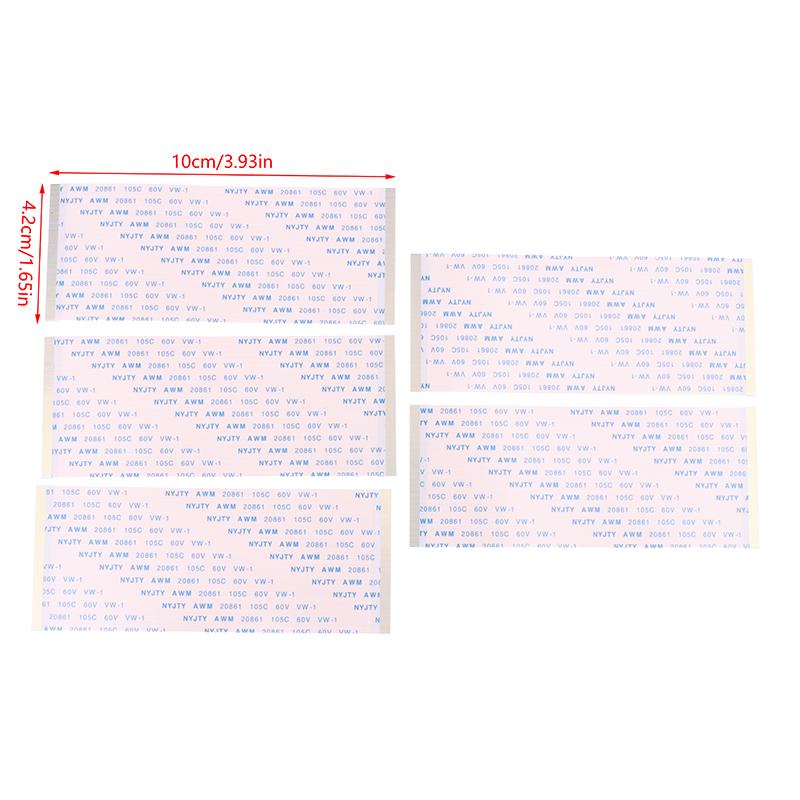 5Pcs Gold-Plated FFC Flat Flexible Cable AWM 20706 105C 60V VW-1 0.5MM Pitch 50/55/60/64/68/80 Pin
