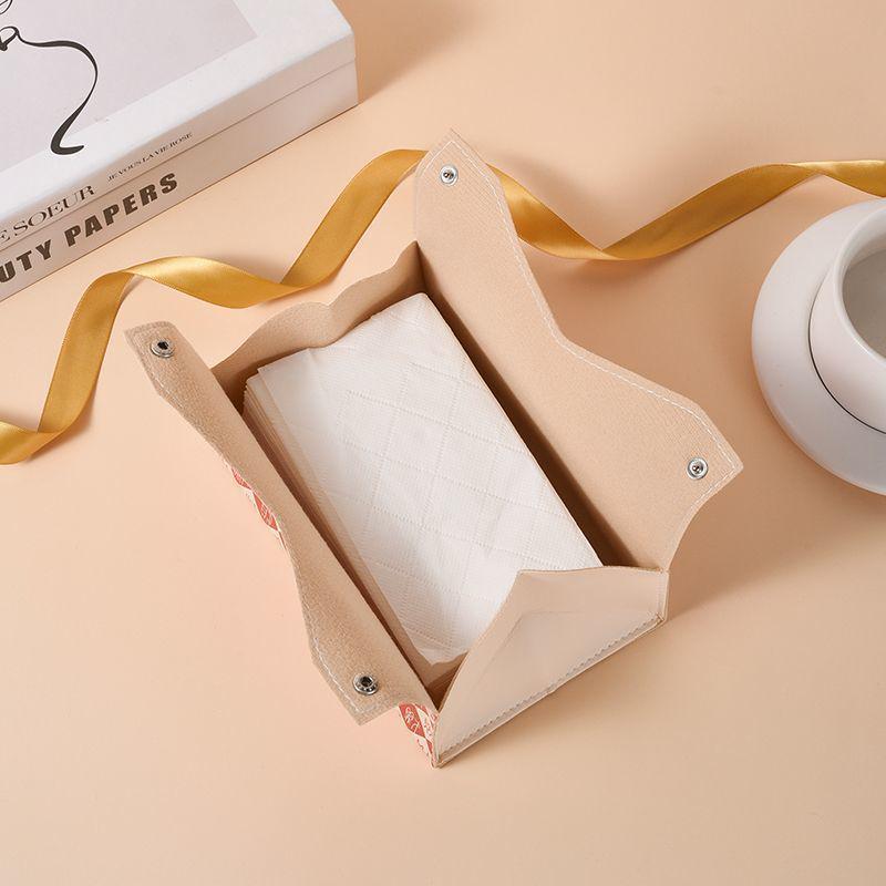 New Year Festive Tide Pull-out Tissue Box: Creative, Multi-functional, Waterproof Storage for Car