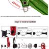 Prowheel Haomeng Horský klikový systém Hollow Integrated s jedním/dvěma převodníky pro 9-11 rychlostí.