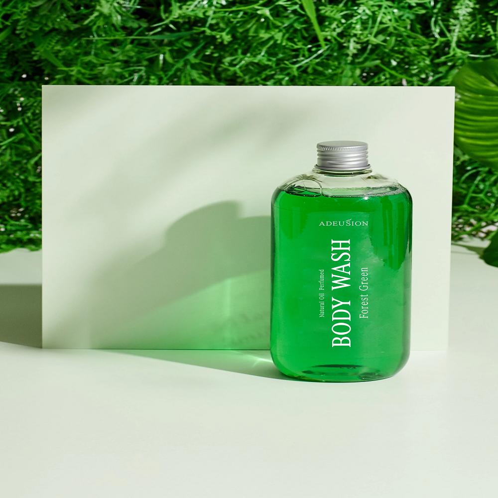 ADEUSION Natural Oil Perfumed Body Wash FOREST Green 500ml