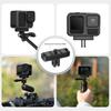 Aluminum Quick Release Base For Action Camera Mount Featuring Magnetic Double Claws Interface