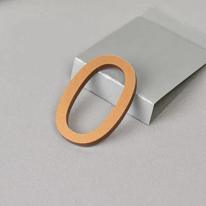 Moderna 3D-akrylhusnummer Självhäftande Guld, Svart & Silver Dimensionella Numeriska Dörrskyltar för Utomhus- & Inomhusbruk