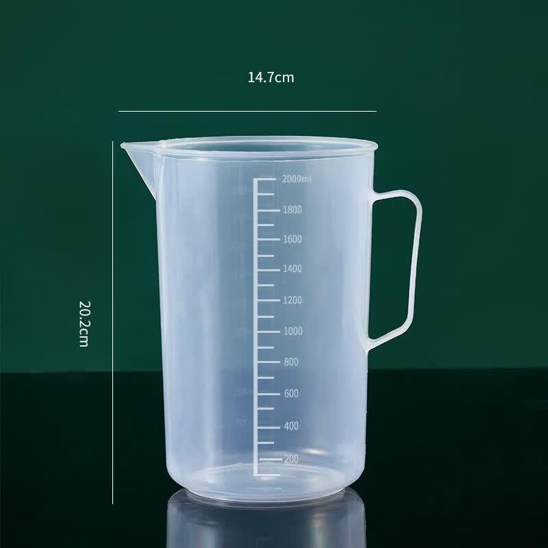ZISIZ Plastic Graduated Measuring Cup