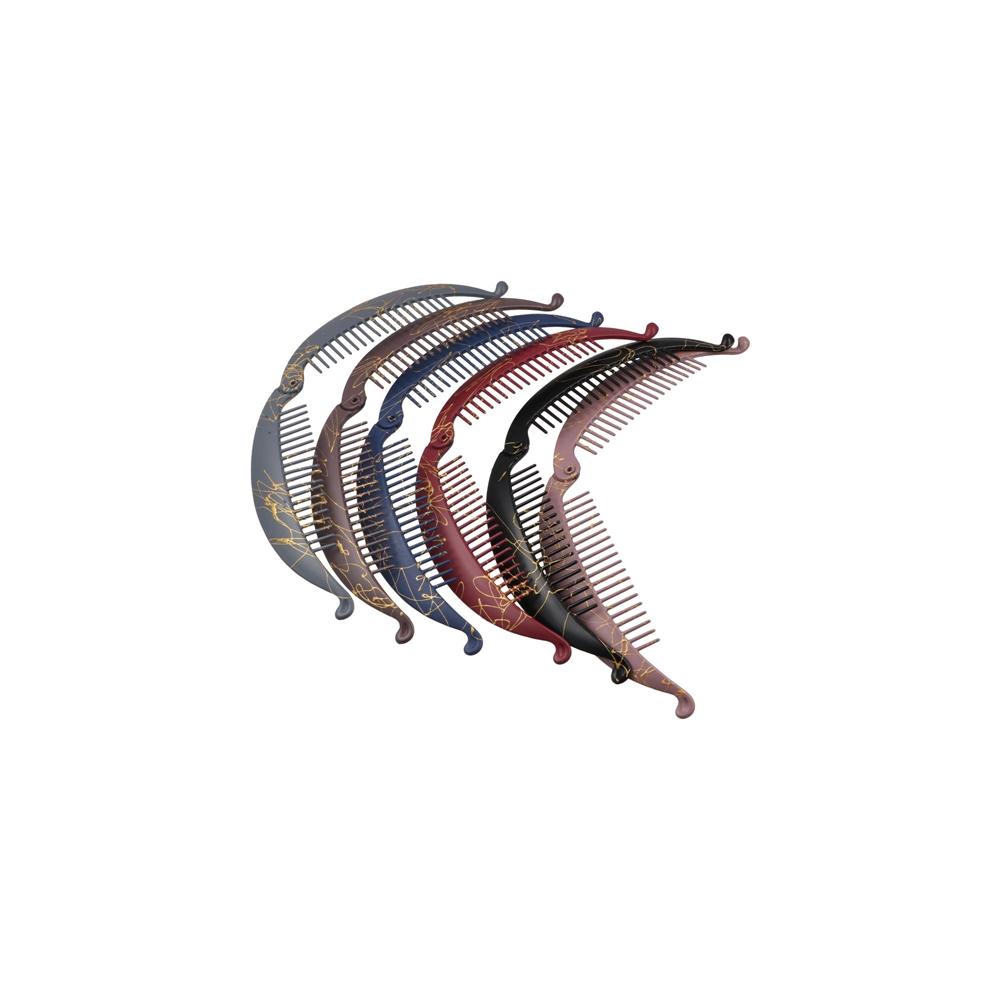 Fashion Fish Shaped Hairpin Barrettes Headwear Hair Claws Clips Ponytail Banana Clip  Women