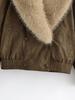 European and American Style, New Women's Clothing, Fashionable, Casual, Fur Collar Leather Jacket Jacket 4341853