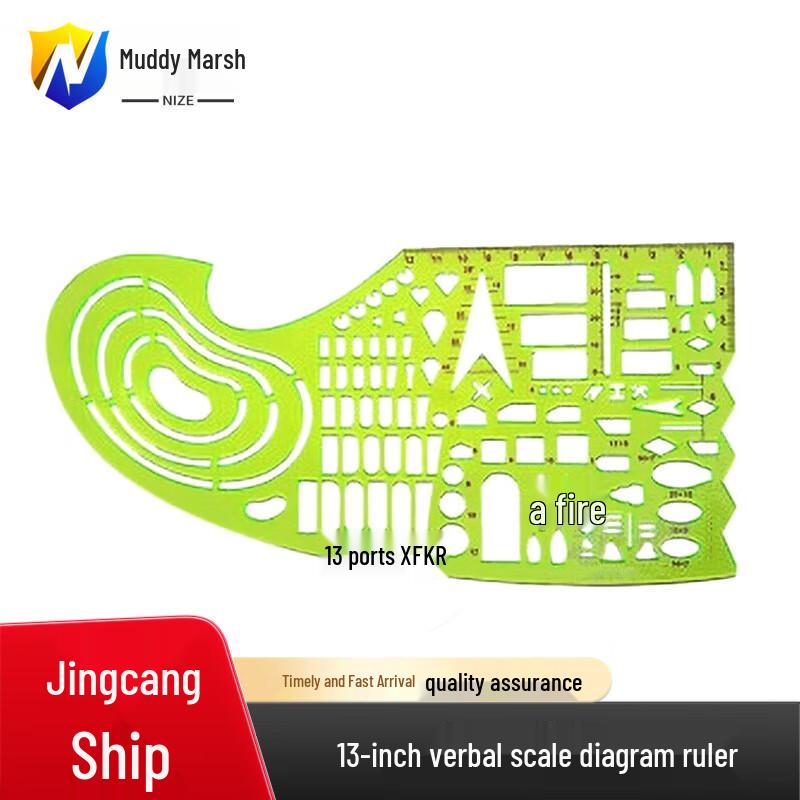 Type 13 Map Plotting Ruler