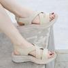Sports Sandals For Womens Casual Sport Comfortable Thick Sole Large Size Sandal Women'S Shoes Summer Sweat Shoe Sandalias Mujer