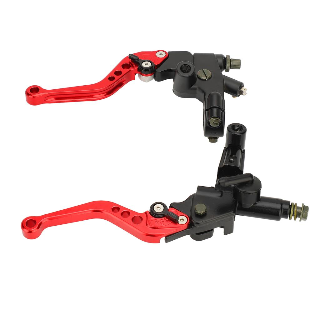 Hydraulic Brake Pump Clutch Kit 22mm Handlebar Modified Master Cylinder Reservoir Kit for Motorbike Modification