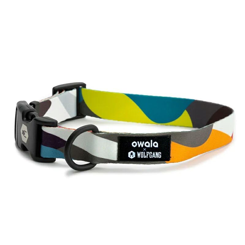 WOLFGANG BoneYard Collar Wide x Neck Circumference Large (Large) 2.5cm 45-66cm [For Dogs]