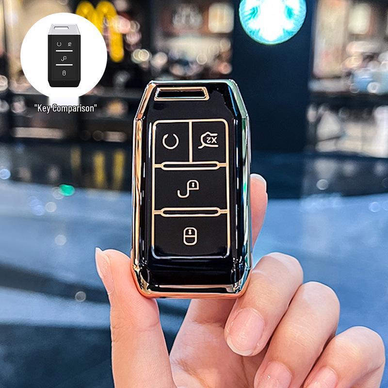 BYD Qin Fuel E1/E3, Old E2 Yuan Pro, New Energy High-End S2 Car Key Cover