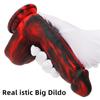 Women's Mixed Color Liquid Silicone Simulation Large Dildo Dildo Masturbator Rear Court Anal Plug