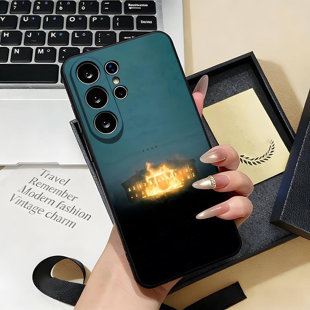 Amerikanischer Rapper NF Fear Handyhülle Für Samsung S26 S25 S24 FE S23 S22 S21 Plus S20 Ultra Note20Ultra Schwarze Weiche Hülle