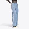 Adidas Originals Denim Track Pants With Stripes Women Bottoms Blue FL4153