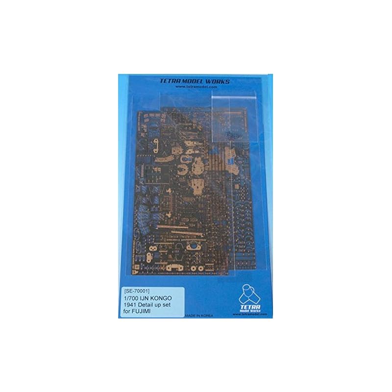 

Tetra Model Works 1/700 Japanese battleship Kongo Photo-etched parts for 1941
