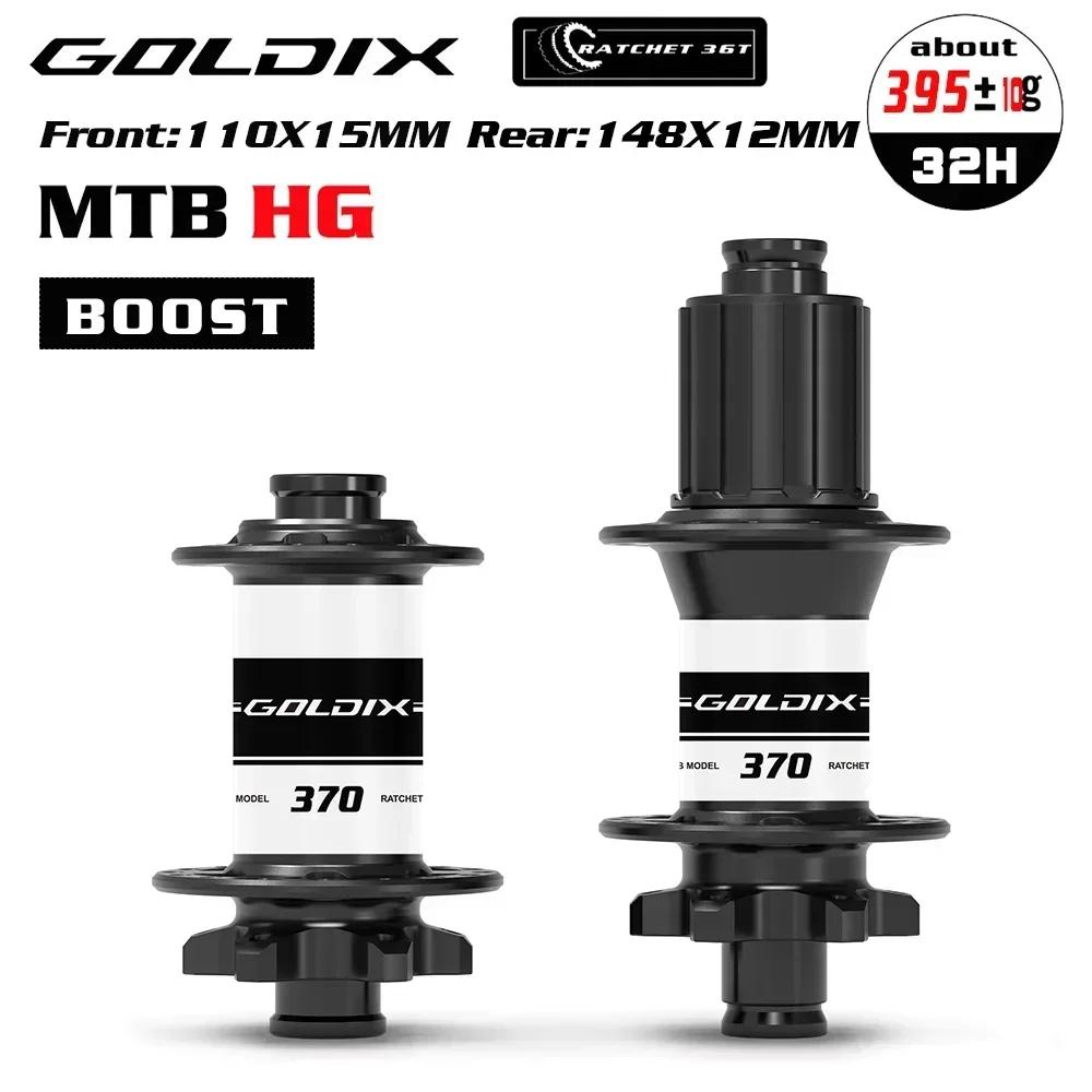 Goldix M370 Boost Cube 32 Holes K7 32-Hole Mtb Thunder Masses Ratchet 36T Cube Pro 7 Noisy Bicycle Mountain Bike Micro Spline