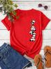 Cute Panda Pure Cotton Printed Unisexs and Womens Loose Casual Short Sleeved New Personalized Fashion Trend Round Neck Tshirt