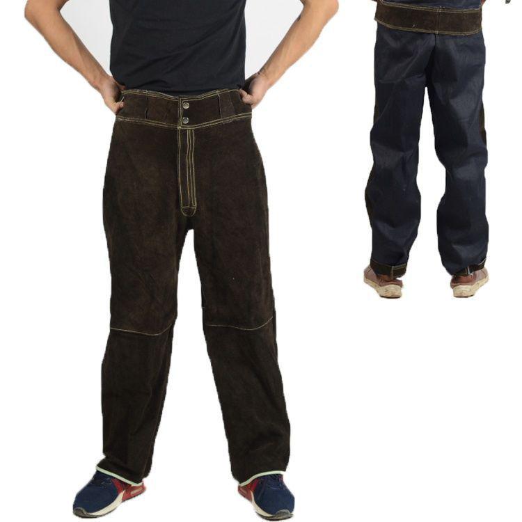 Leather Electric Welding Protective Workwear - Anti-scald Radiation Protection for Welders.