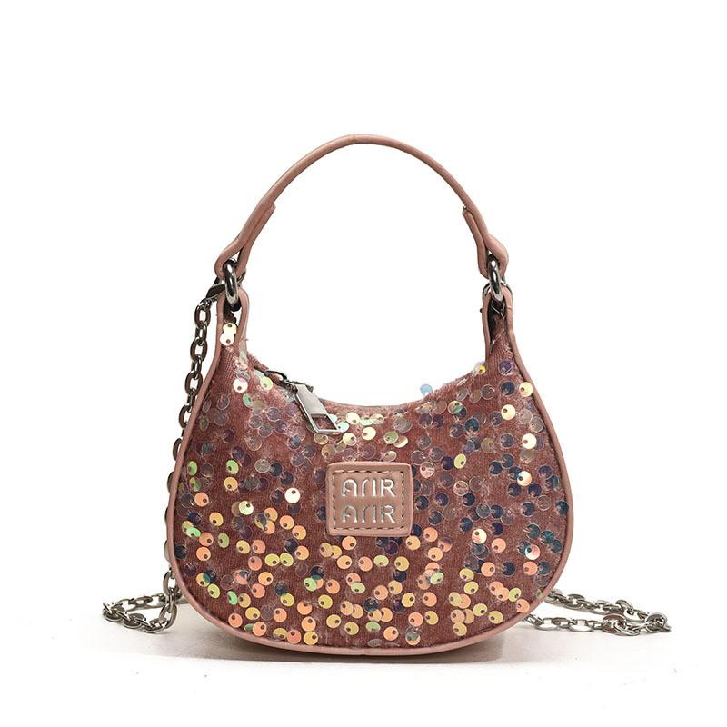 Trendy Lightweight Mini Crossbody Handbag For Kids With Stylish Chain Design