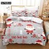3D Christmas Bedding Set Queen Bedding Duvet Cover Set Bedding Set Bed Cover Cotton Queen Bedroom Bed Cover Set Bed Set Bedding