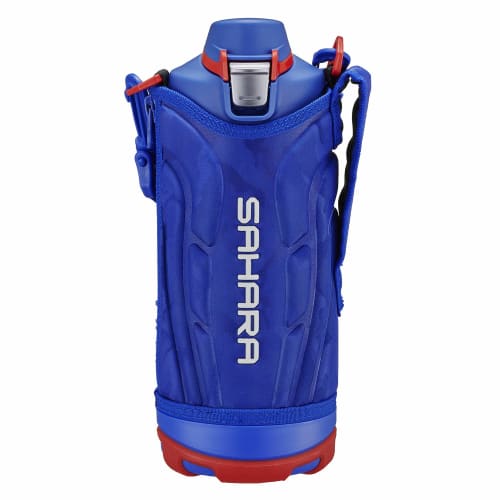Tiger Sahara Stainless Steel Water Bottle, 1 Liter, Sports, Wide Mouth, Cold Insulation Only, Blue, MME-F100AK