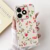 For Itel A50 Back Cover On ItelA50 A 50 Coque Funda Flower Butterfly 2024 New Women Fashion Phone Case Liquid Silicone Bumper