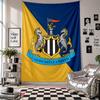Newcastle United Fußball Wandteppich Heimdekoration Wandbehang Tuch für Schlafzimmer Wohnzimmer Hintergrund