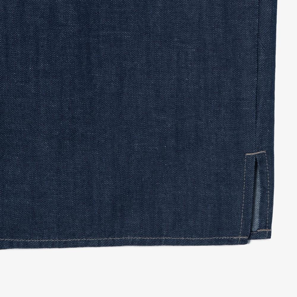 [lacoste] Women's Denim Overshirt CF293E-56GHDE
