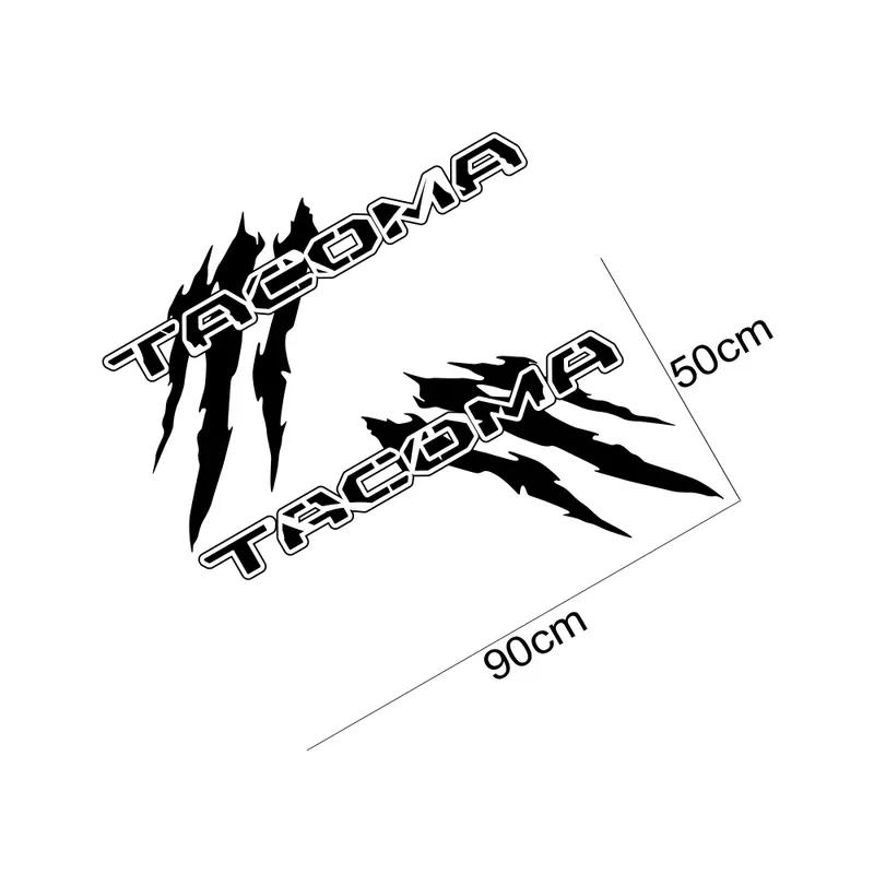 Car Body Side Sticker For Toyota Tacoma SR5 TRD Parts Pickup Truck Bed Graphics Claw Styling Decor Decal Auto Tuning Accessories