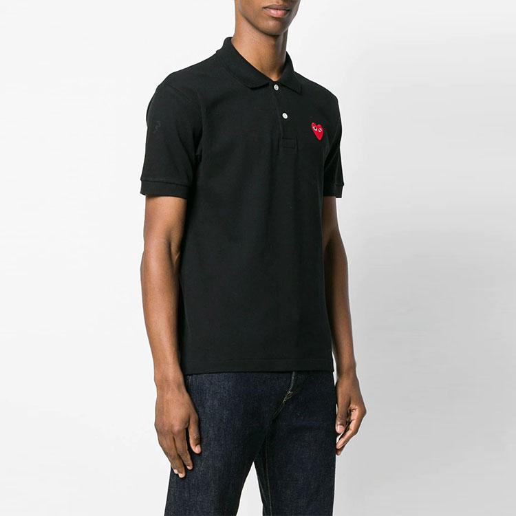 CDG play Heart-patch Polo Shirt P1T006-1