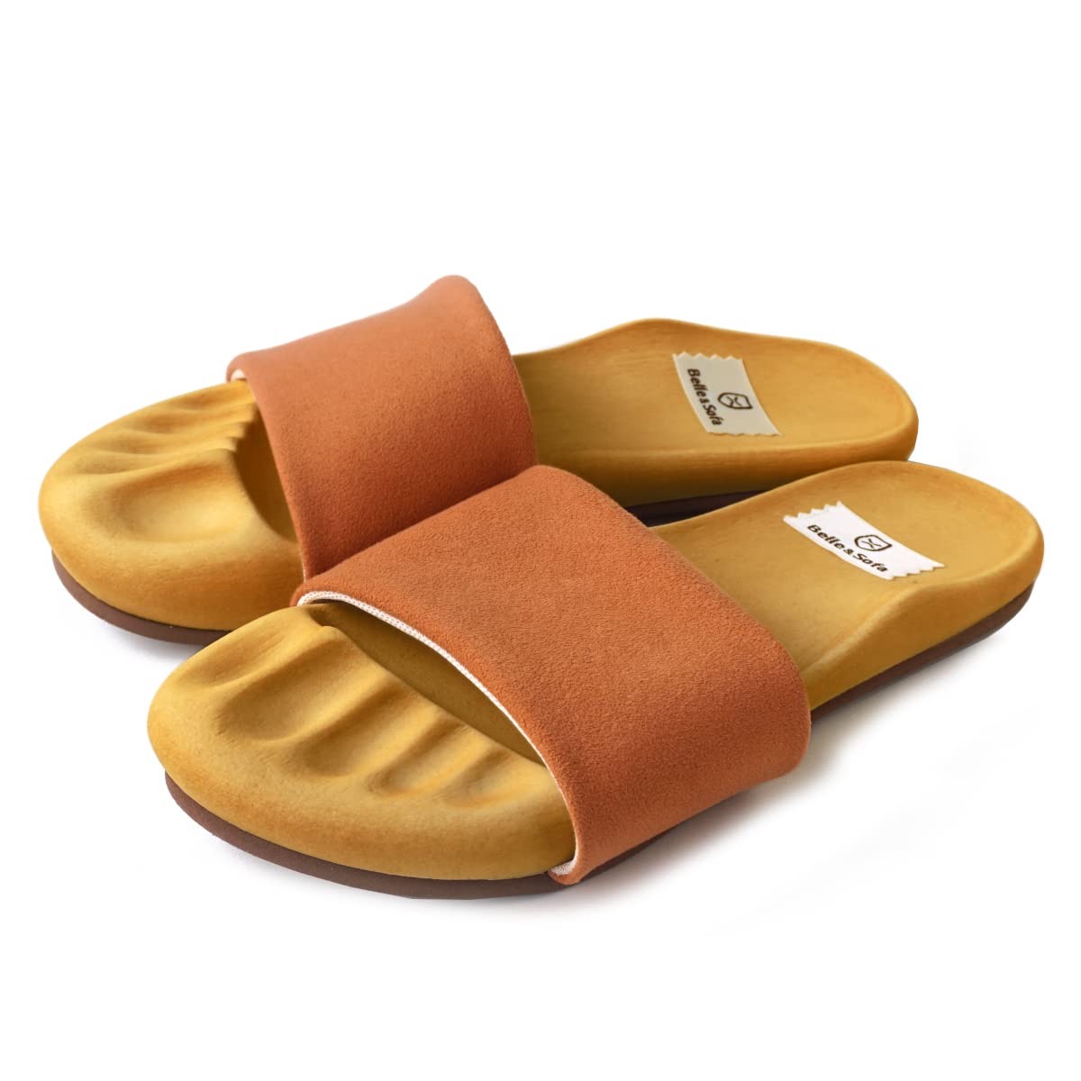 DRFT2 Женские домашние диетические тапочки Стильные здоровые тапочки для пальцев ног Тренировка пальцев ног и Подарки на День матери Сделано в Японии Абрикос ll 7800₽