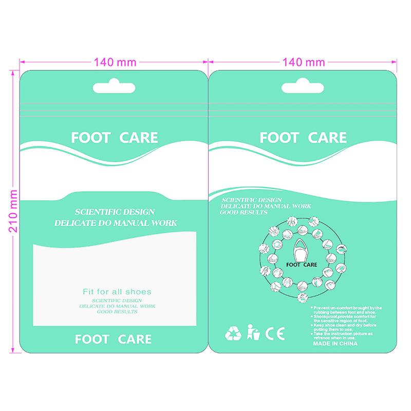 Shock-Absorbing Non-Slip Silicone Gel Forefoot Pads - Transparent, Anti-Pain, Wear-Resistant Sports Half Pads