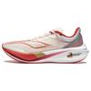Li Ning Feidian 3 Challenger Stoff Dämpfung Abriebfest Atmungsaktiv Niedrig geschnitten Laufschuhe Damen Rot Weiß ARMT038-25