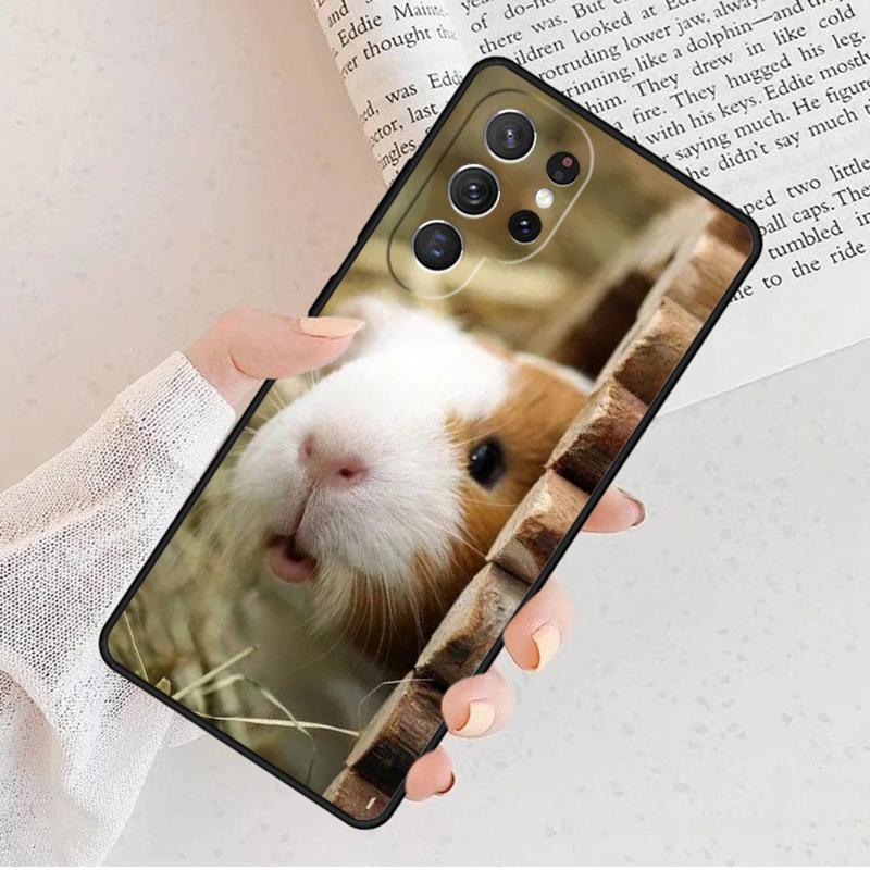 Hamster Guinea Pig Phone Case For Samsung Galaxy S25 S23 S30 S8 S21 S20 FE S24 S22 Note 10 20 S8 Plus Lite Ultra