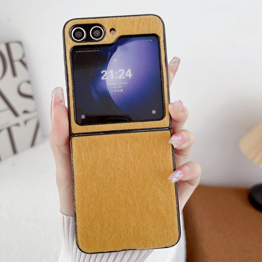 Samsung Z Flip 3-7 Mink Plush Case