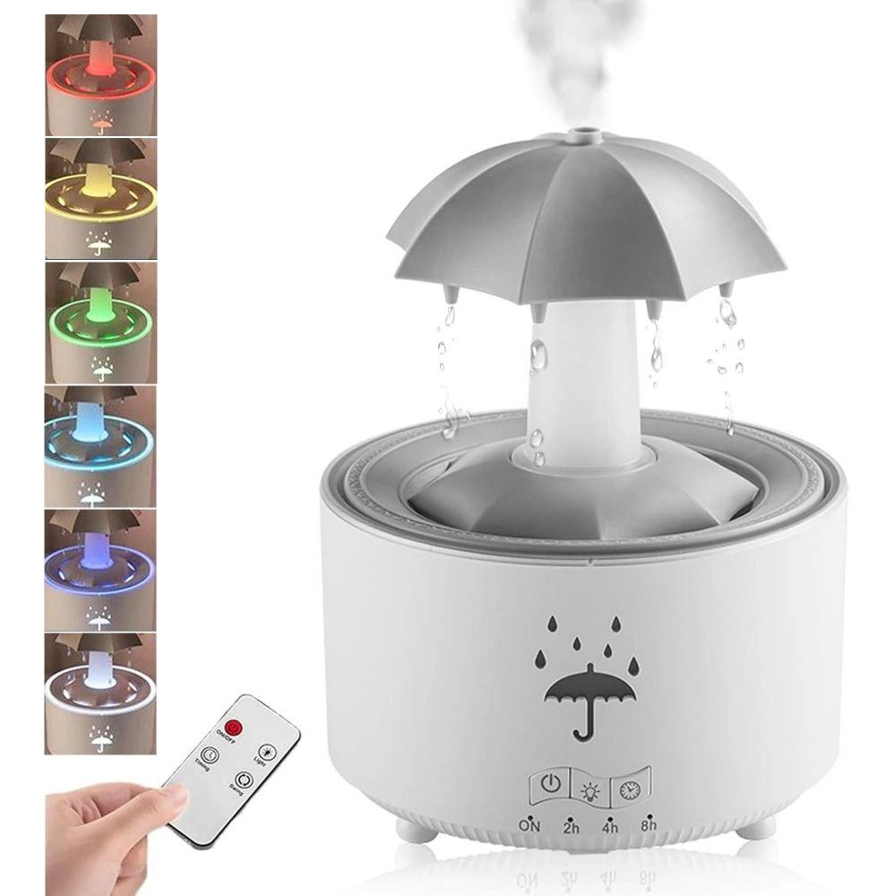 Water Drip Effect Humidifier Rotating Air Humidifier Creative Aroma Diffuser  Desktop